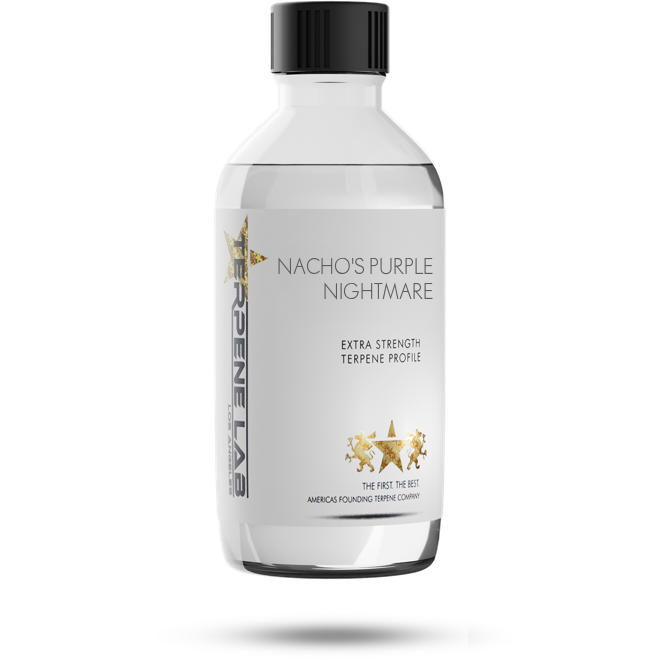 NACHO’S PURPLE NIGHTMARE terpene blend by Mr. Extractor