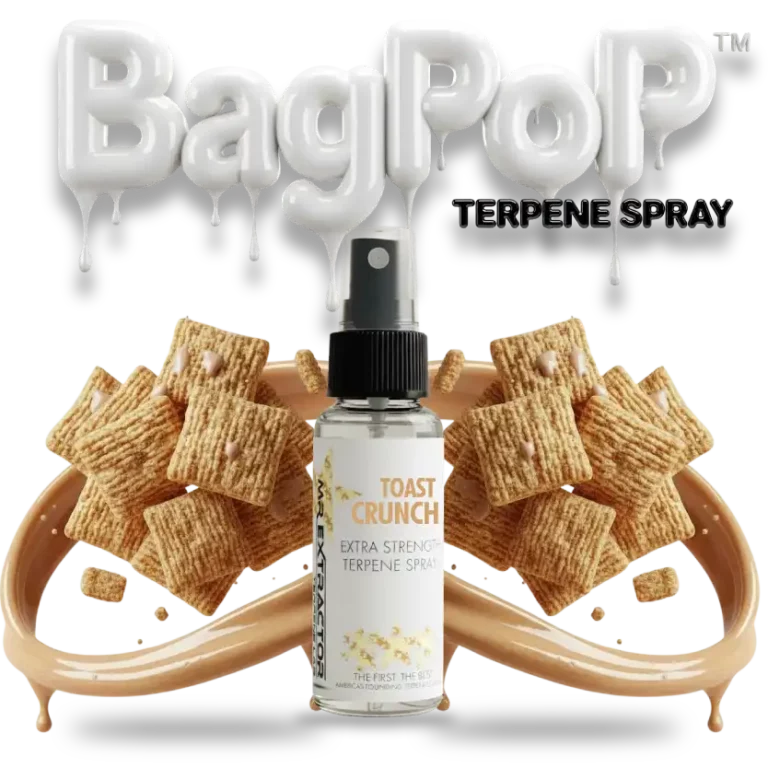Cigarillo flavored terpene sprays