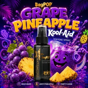 Grape Pineapple Kool-Aid Terpene Spray bottle for flower and blunts