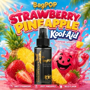 Strawberry Pineapple Kool-Aid Terpene Spray bottle for flower and blunts