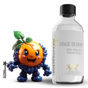 Awaken your senses with Mr Extractor's top-selling Tangie Berry Terpenes. A luscious fusion of citrus and berry, this highly sought-after profile is a fruity sensation crowned as a 2023 favorite.