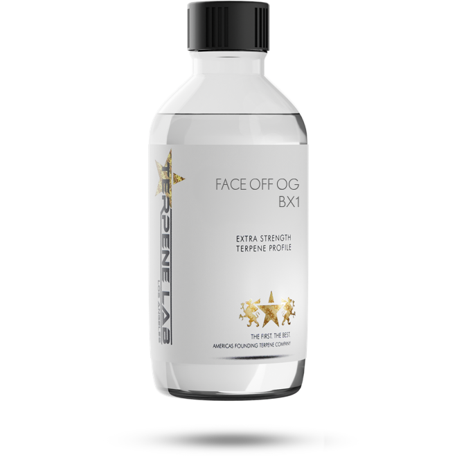 FACE OFF OG BX1 organic terpenes by Mr. Extractor