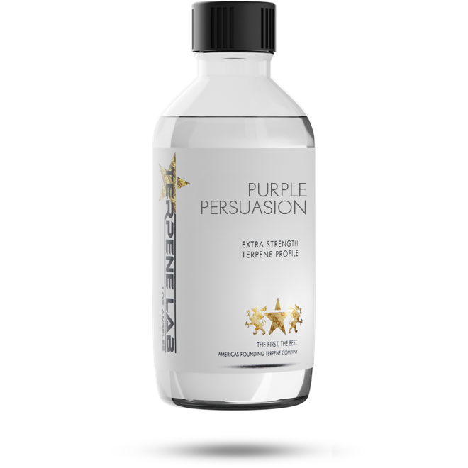PURPLE PERSUASION terpene profile by Mr. Extractor